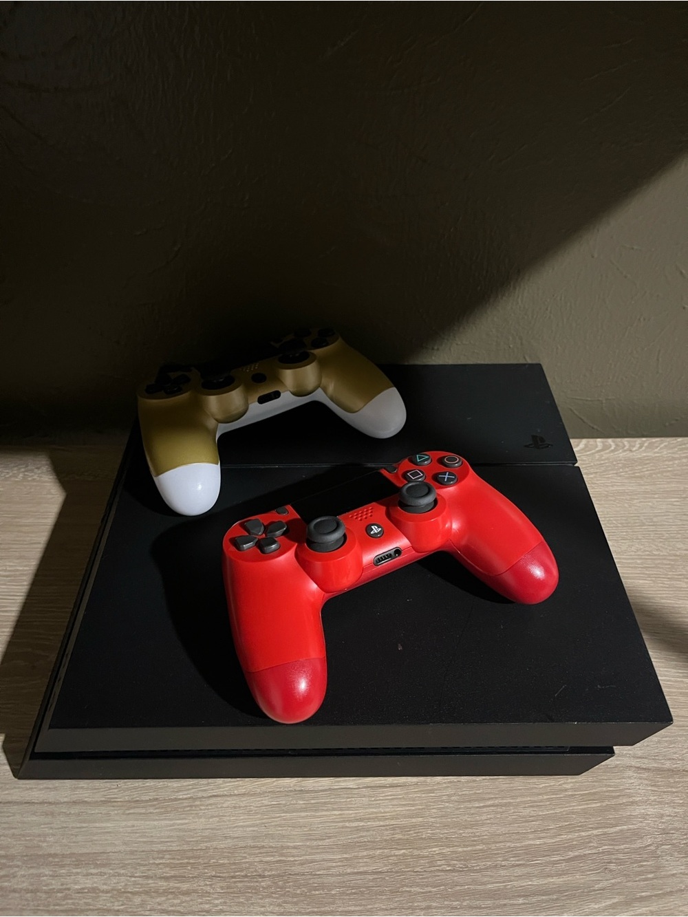 Sony PlayStation 4 - Two Controllers, Power Cable, and HDMI Cable Included